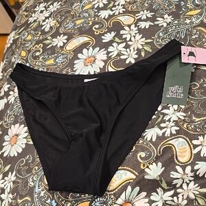 ❤️10/$40 New wild fable Black Bikini Bottoms with Minimal Cut